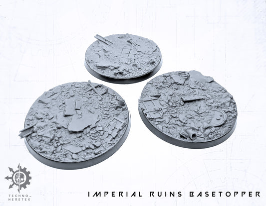 Base Topper Imperium Gothic Ruins - 60mm