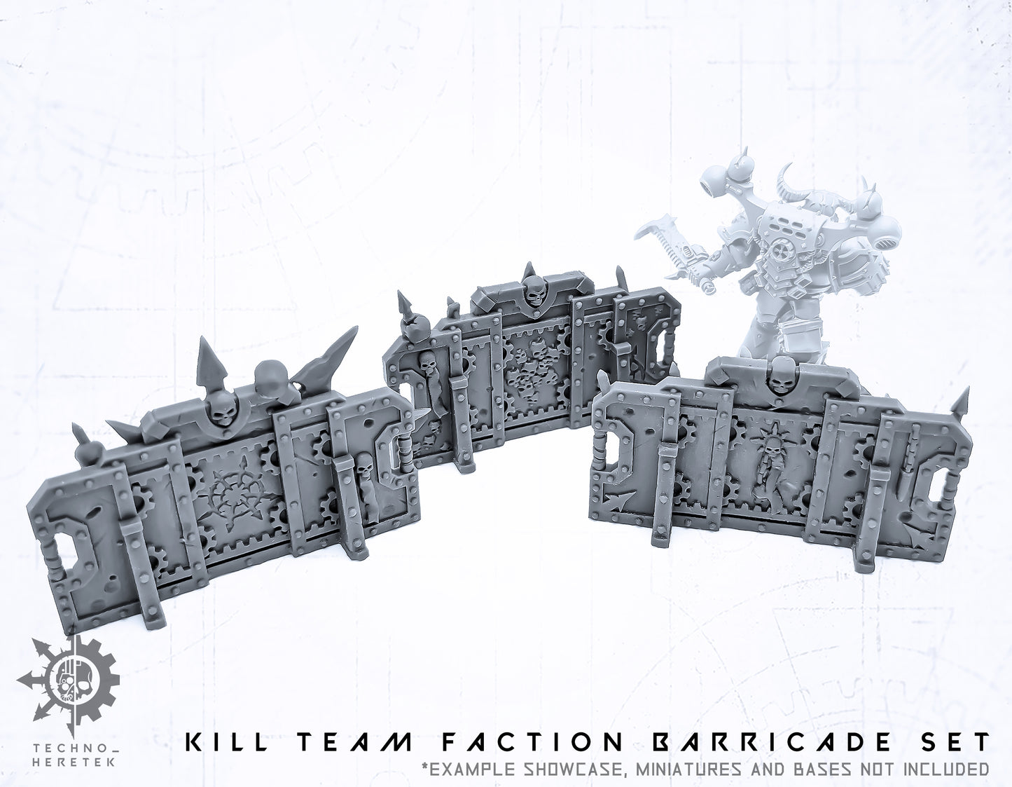 Chaos Space Marines Faction Barricades