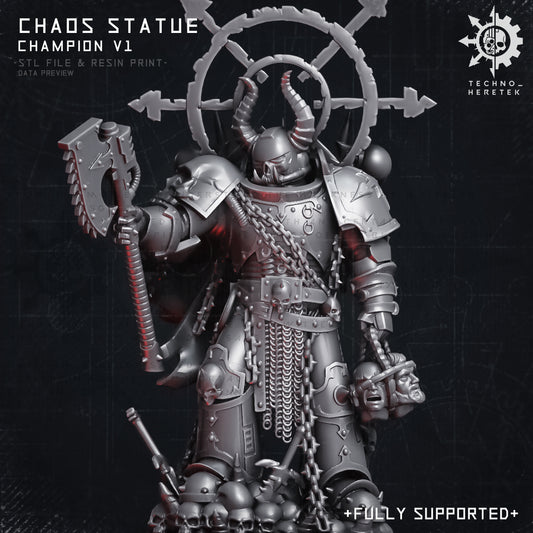 Chaos Statue V1 - STL File Pack