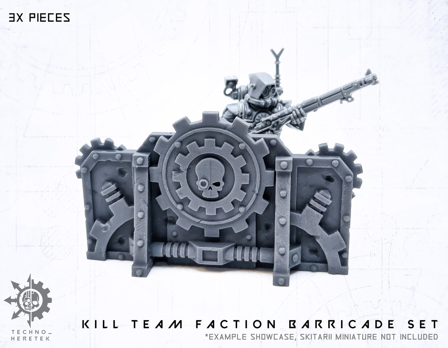 Mechanicus Faction Barricades for Kill Team