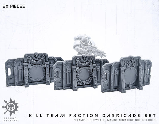 Marines Chapters Faction Barricades - for Kill Team