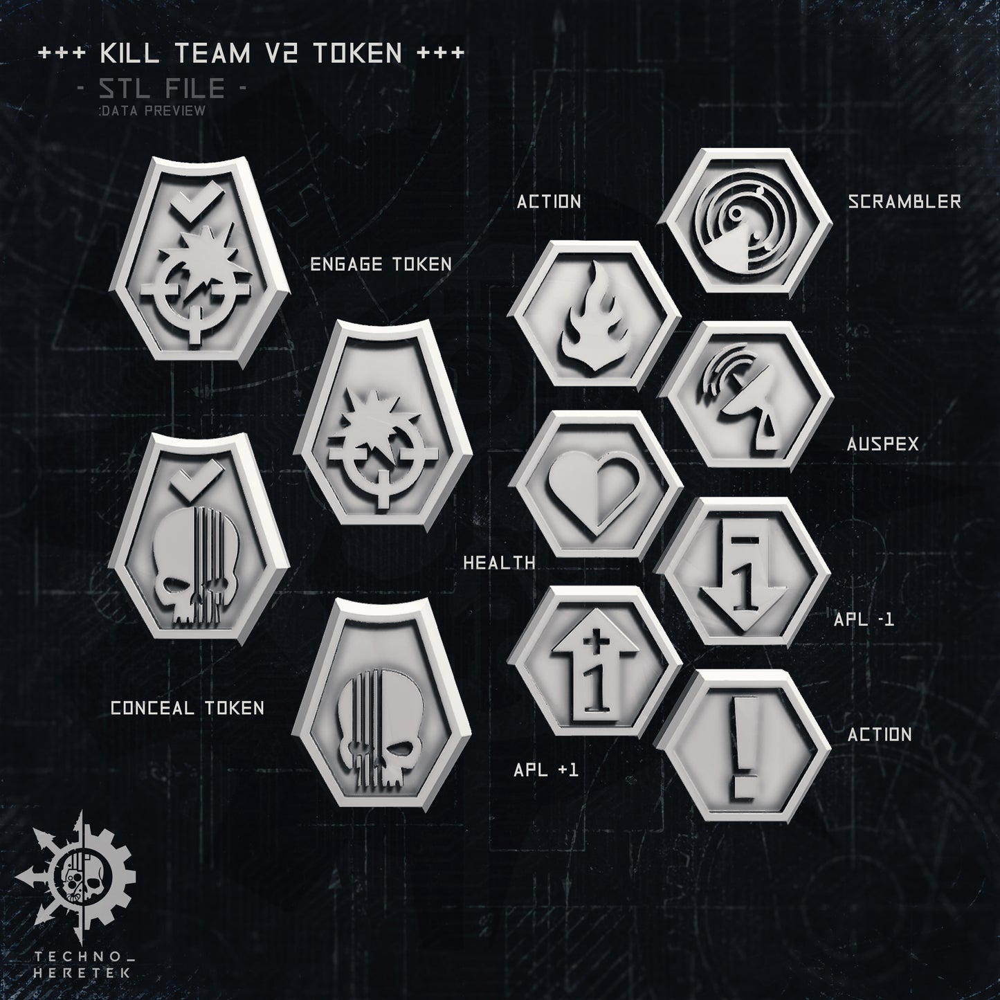 Kill Team 2021 Token Set