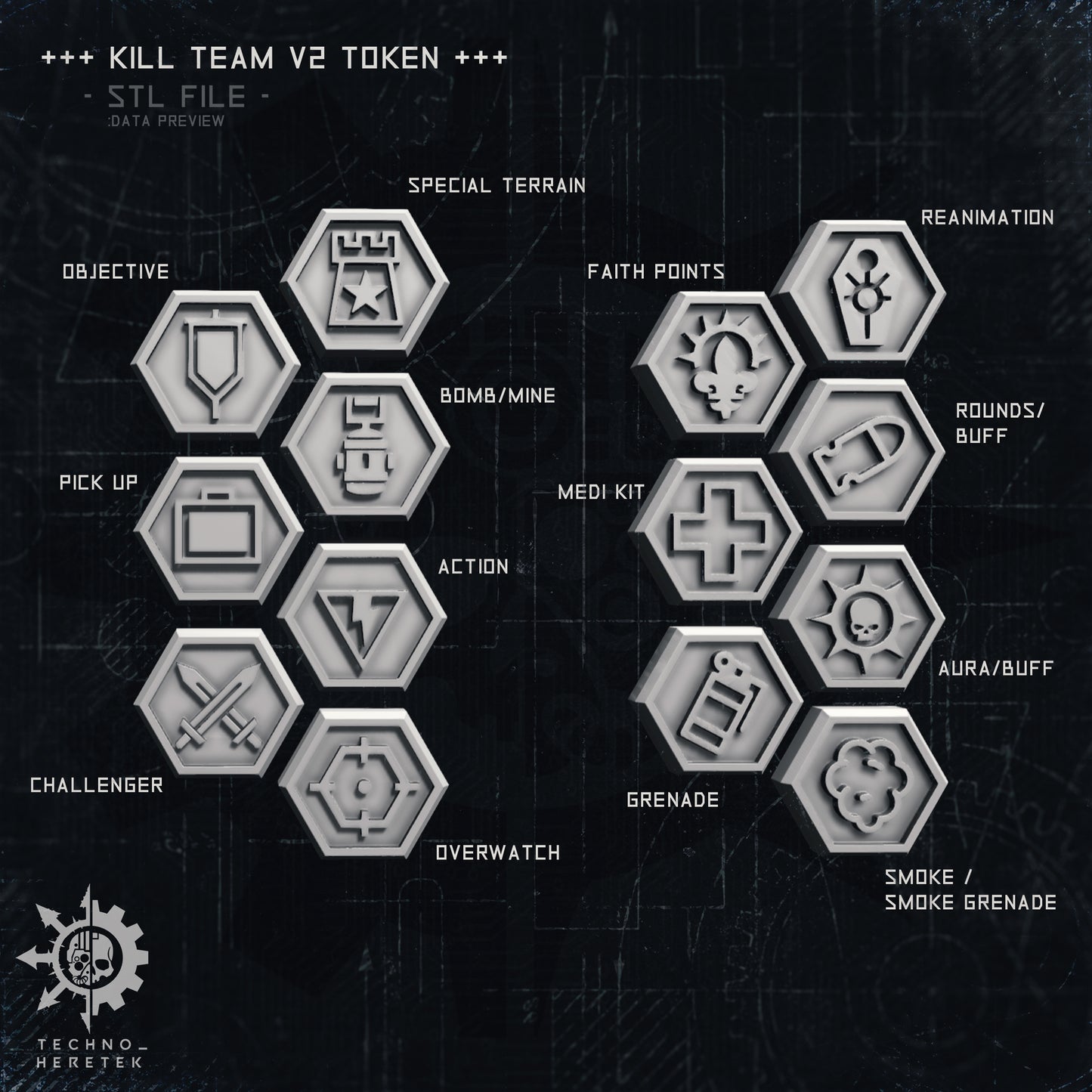 Kill Team 2021 Token Set