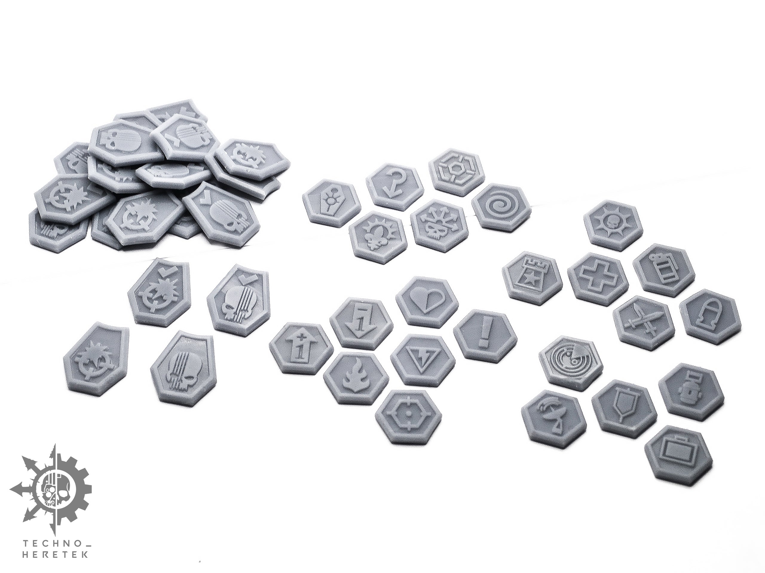 Kill Team 2021 Token Set Techno Heretek