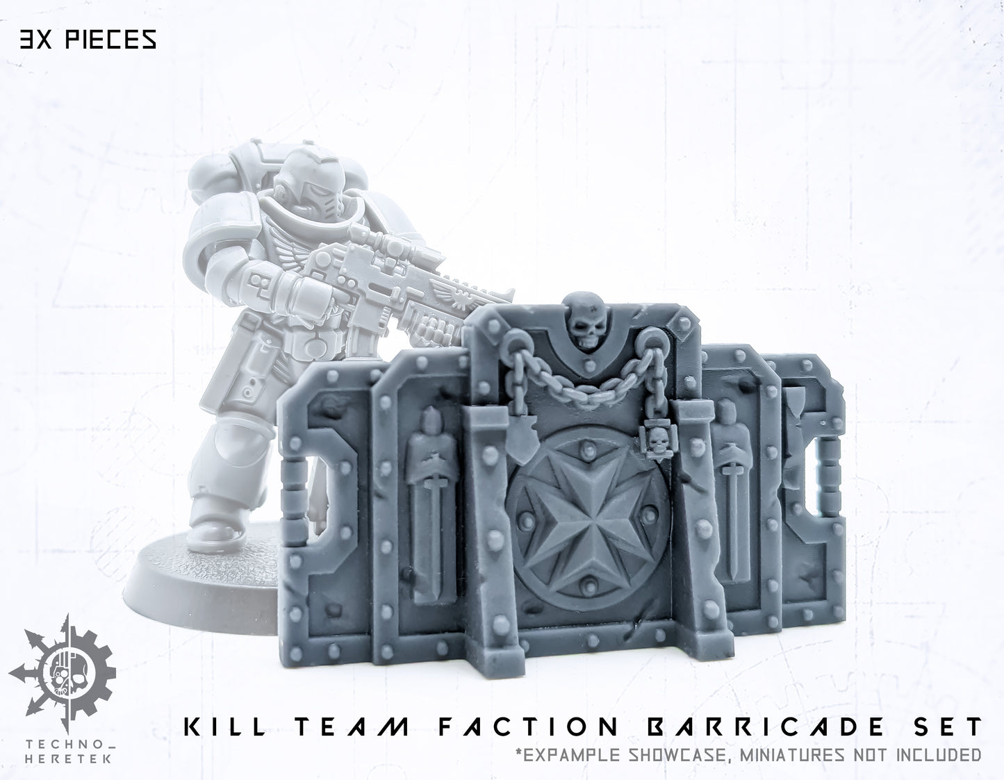 Marines Templar Faction Barricades
