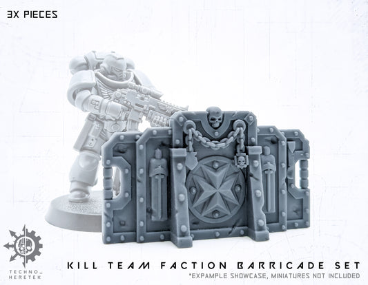 Marines Templar Faction Barricades