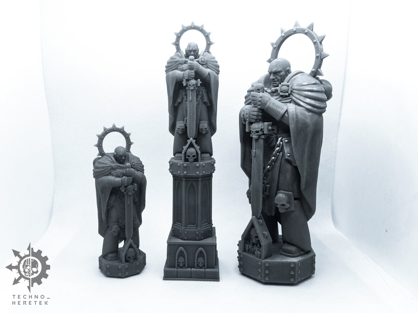 Imperial Statue - Honoured Veteran Marine