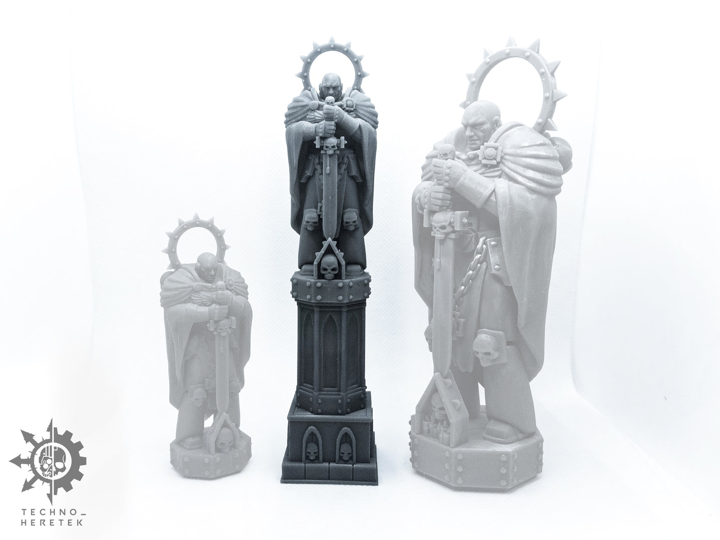 Imperial Statue - Honoured Veteran Marine