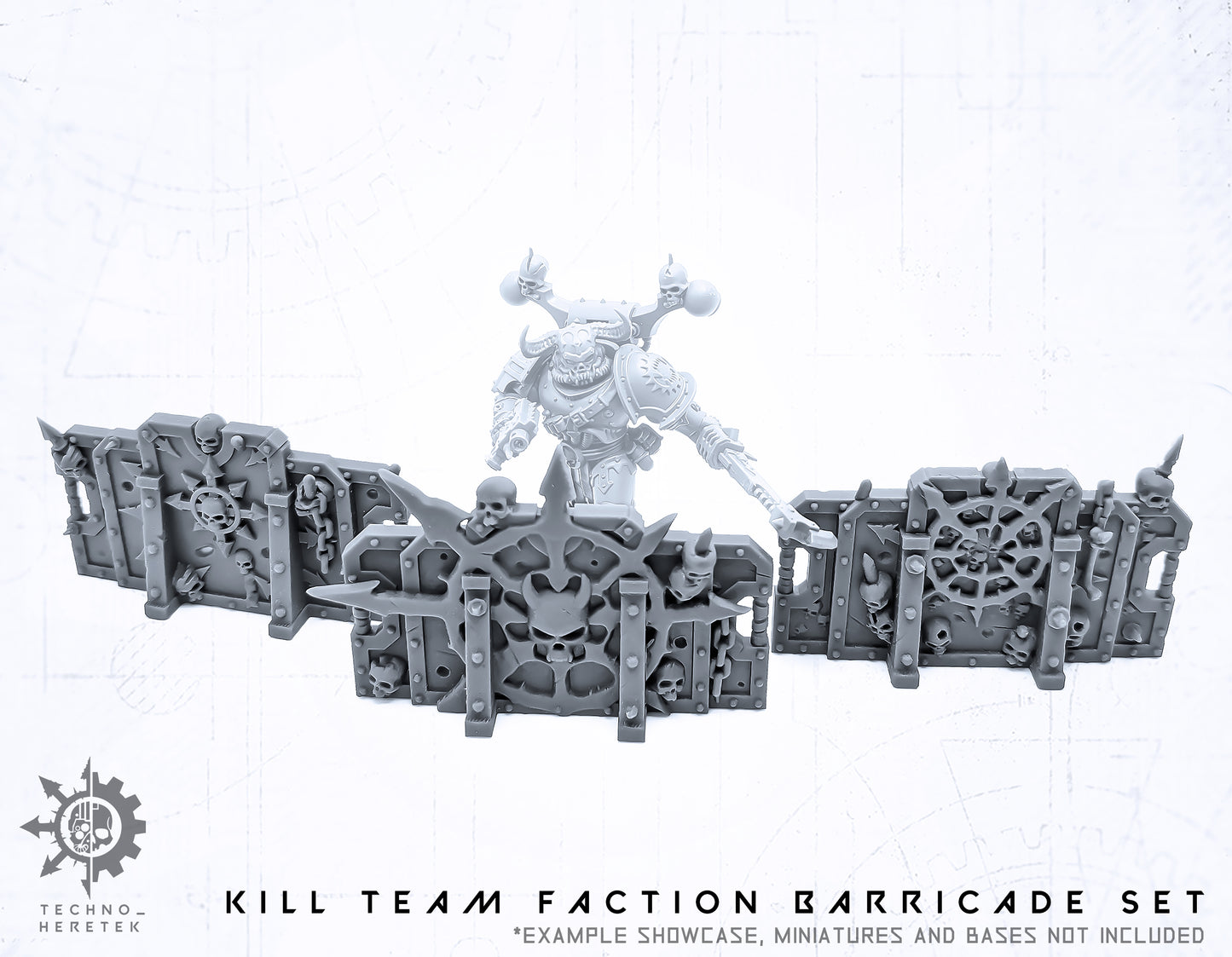 Chaos Space Marines Faction Barricades