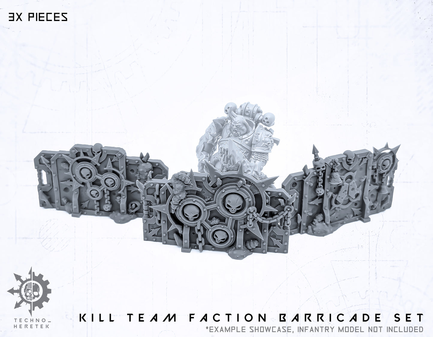 Death Guard Kill Team Faction Barricades