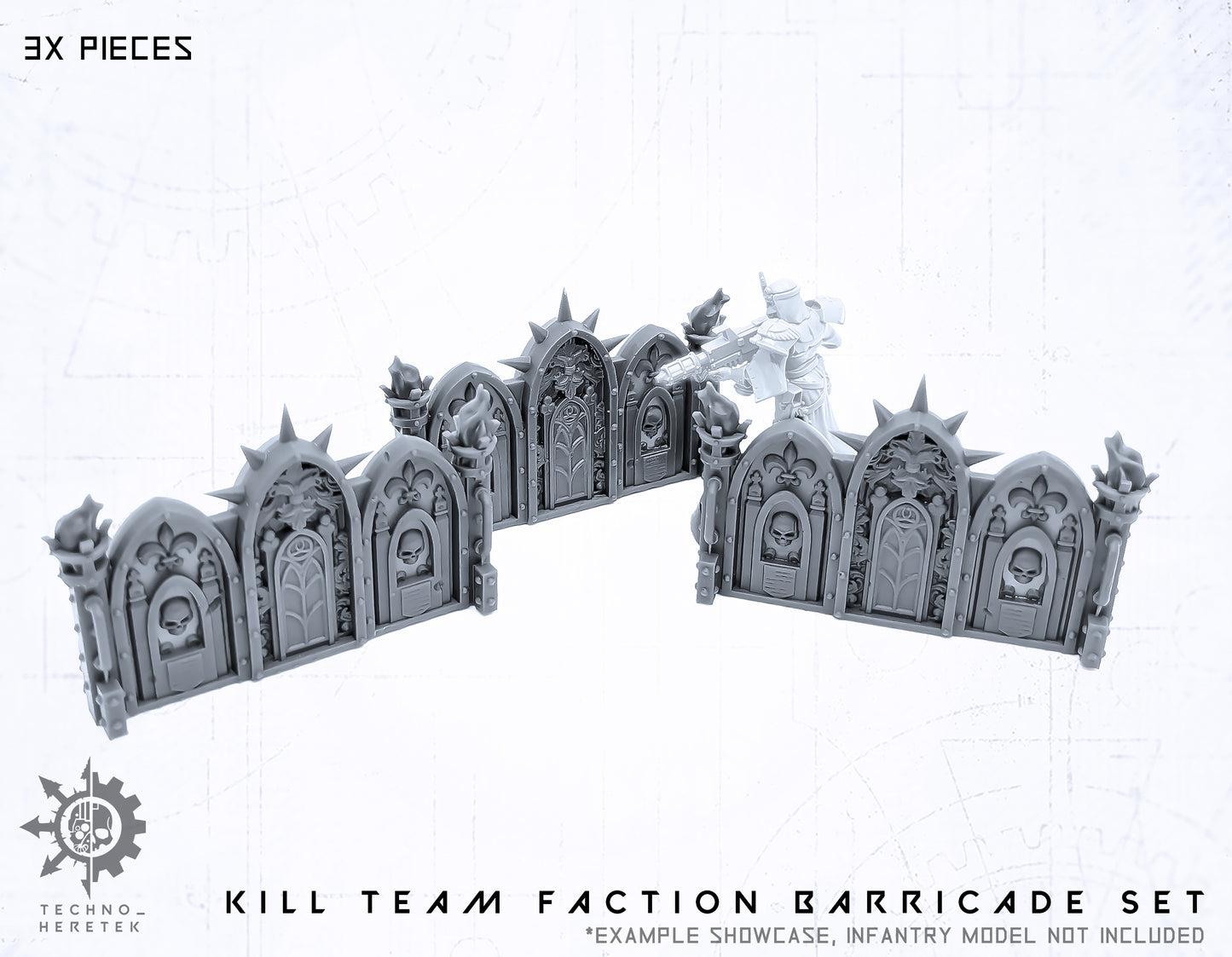 Sisters of Battle Kill Team Faction Barricades