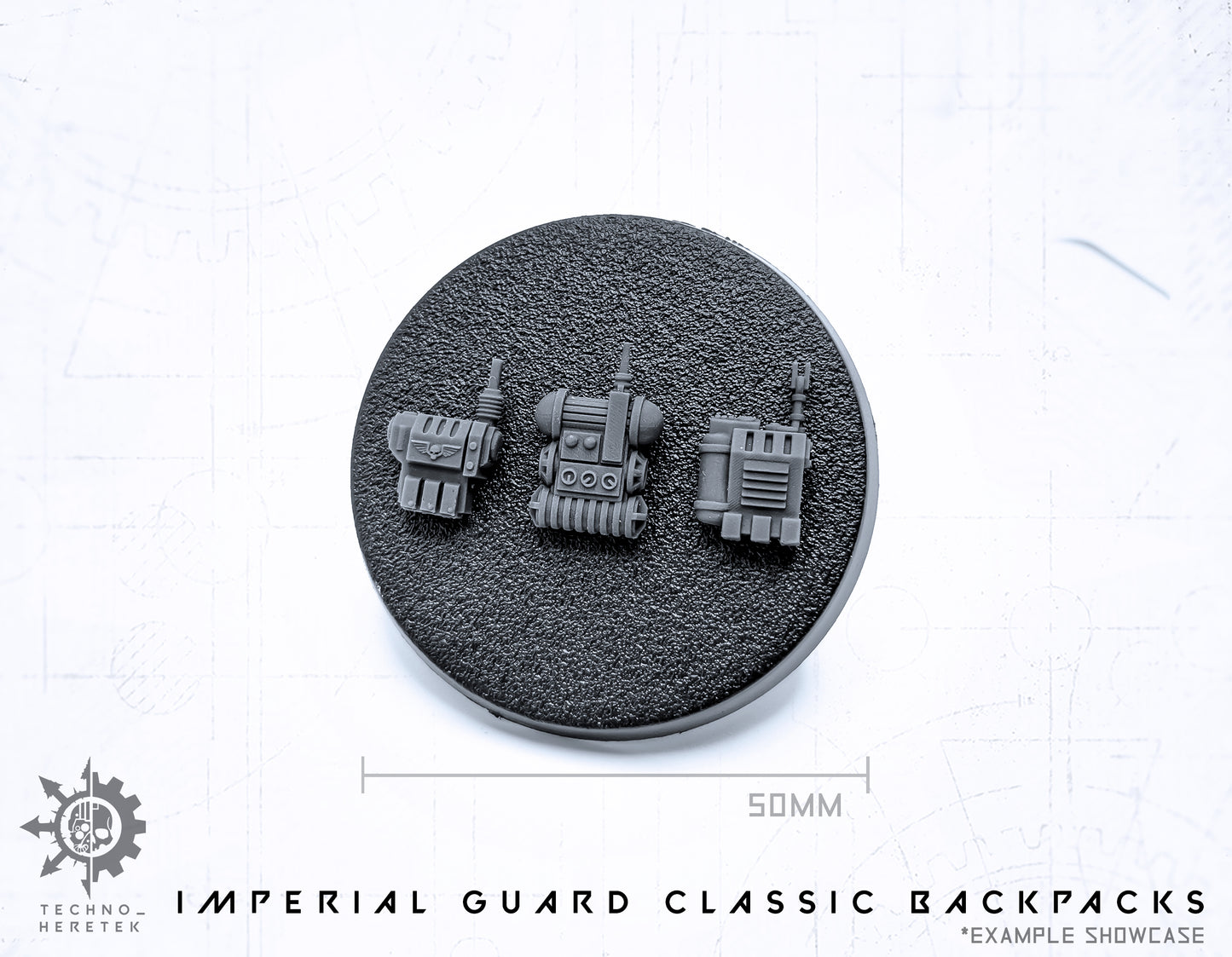 Classic Guard Backpacks Set - STL File Pack