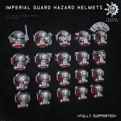 Classic Guard Hazard helmets Set