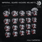 Classic Infantry Guard Hazard helmets Set