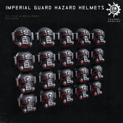 Classic Infantry Guard Hazard helmets Set