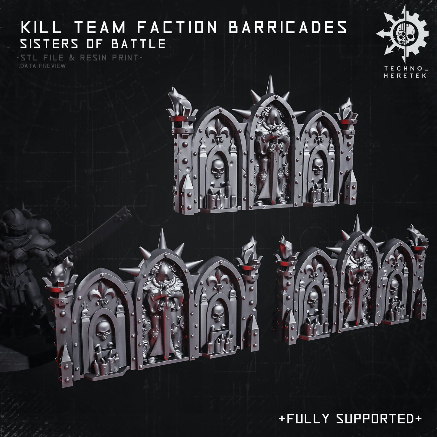 Sisters of Battle Faction Barricades
