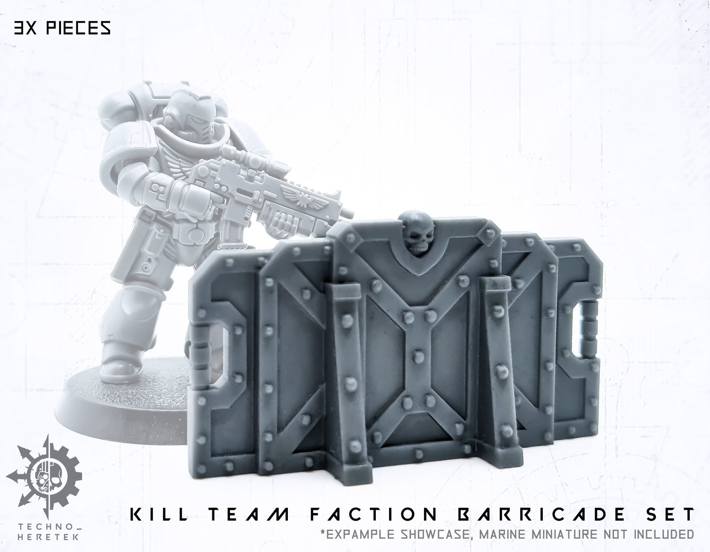 Imperium Faction Barricades for Kill Team